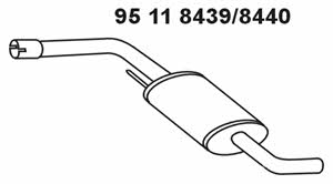 Eberspaecher 95 11 8440 Central silencer 95118440