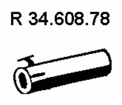 Eberspaecher 34.608.78 Exhaust pipe 3460878