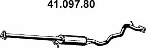 Eberspaecher 41.097.80 Central silencer 4109780