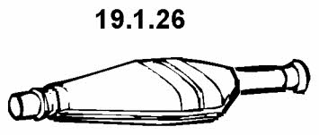 Eberspaecher 19.1.26 Catalytic Converter 19126