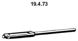 Eberspaecher 19.4.73 Central silencer 19473