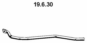 Eberspaecher 19.6.30 Exhaust pipe 19630