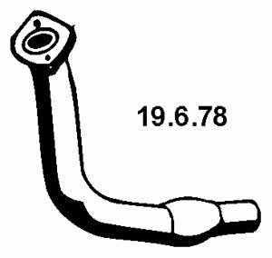 Eberspaecher 19.6.78 Exhaust pipe 19678