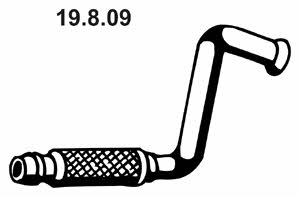 Eberspaecher 19.8.09 Exhaust pipe 19809