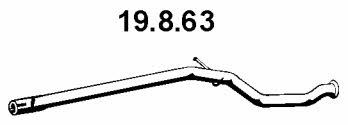 Eberspaecher 19.8.63 Exhaust pipe 19863