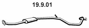Eberspaecher 19.9.01 Central silencer 19901