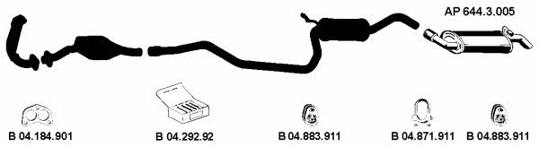 Eberspaecher AP_2170 Exhaust system AP2170