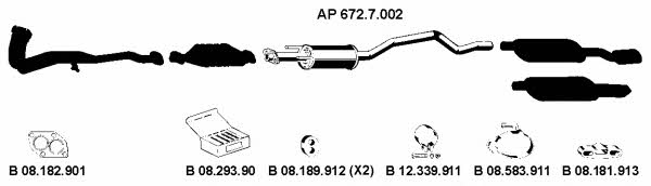 Eberspaecher AP_2239 Exhaust system AP2239