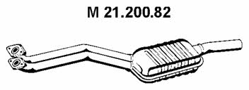 Eberspaecher 21.200.82 Central silencer 2120082