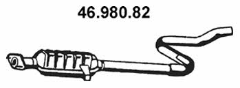 Eberspaecher 46.980.82 Central silencer 4698082