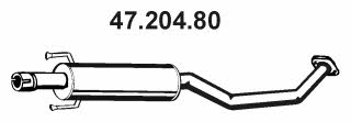 Eberspaecher 47.204.80 Central silencer 4720480