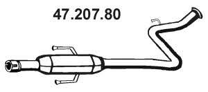 Eberspaecher 47.207.80 Central silencer 4720780