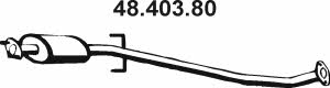 Eberspaecher 48.403.80 Central silencer 4840380