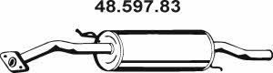 Eberspaecher 48.597.83 End Silencer 4859783