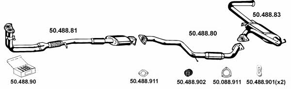 502010 Exhaust system 502010