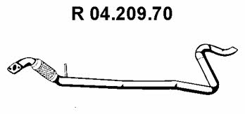 Eberspaecher 04.209.70 Exhaust pipe 0420970