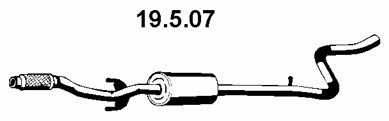 Eberspaecher 19.5.07 Central silencer 19507