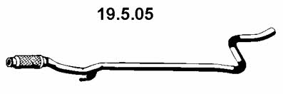 Eberspaecher 19.5.05 Exhaust pipe 19505