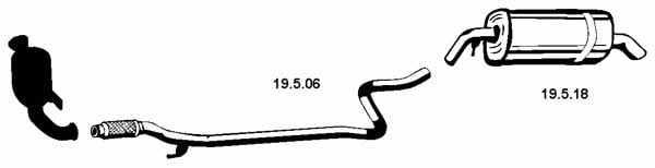 262035 Exhaust system 262035