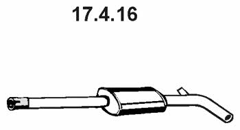 Eberspaecher 17.4.16 Central silencer 17416