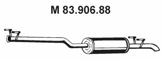 Eberspaecher 83.906.88 Central silencer 8390688