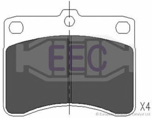 EEC BRP0586 Brake Pad Set, disc brake BRP0586