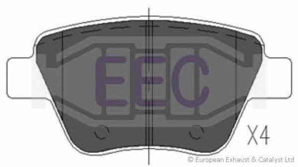 EEC BRP1751 Brake Pad Set, disc brake BRP1751
