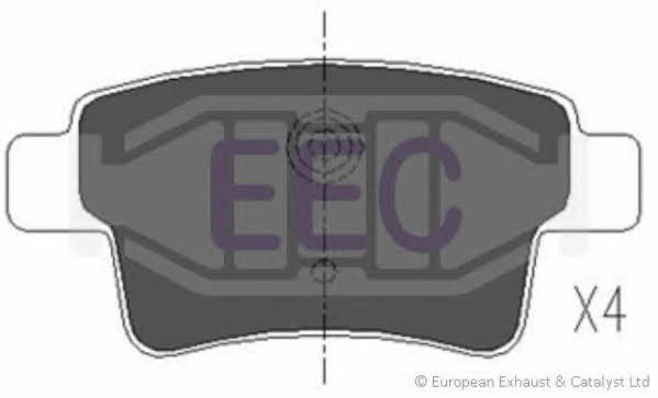 EEC BRP1526 Brake Pad Set, disc brake BRP1526