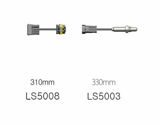 EEC LSK007 Lambda sensor LSK007
