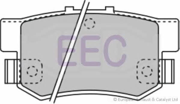 EEC BRP0680 Brake Pad Set, disc brake BRP0680