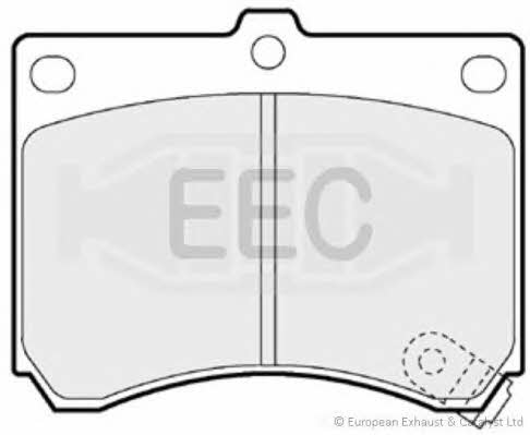 EEC BRP0687 Brake Pad Set, disc brake BRP0687