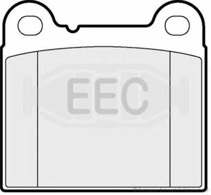 EEC BRP0716 Brake Pad Set, disc brake BRP0716