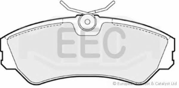 EEC BRP0724 Brake Pad Set, disc brake BRP0724