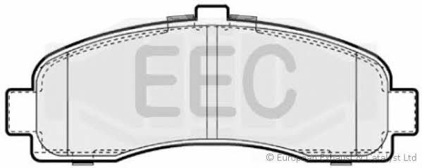 EEC BRP0800 Brake Pad Set, disc brake BRP0800
