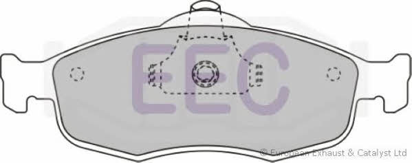 EEC BRP0801 Brake Pad Set, disc brake BRP0801