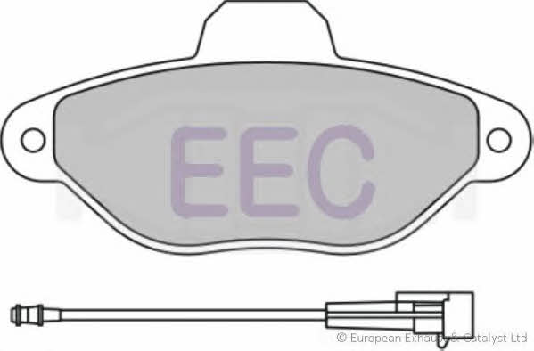 EEC BRP0812 Brake Pad Set, disc brake BRP0812