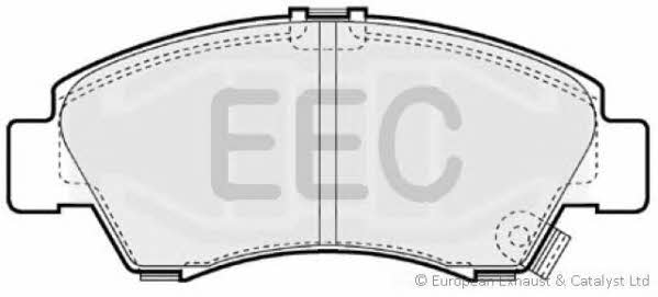 EEC BRP0816 Brake Pad Set, disc brake BRP0816