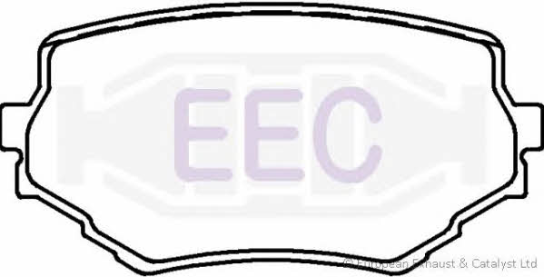 EEC BRP0903 Brake Pad Set, disc brake BRP0903
