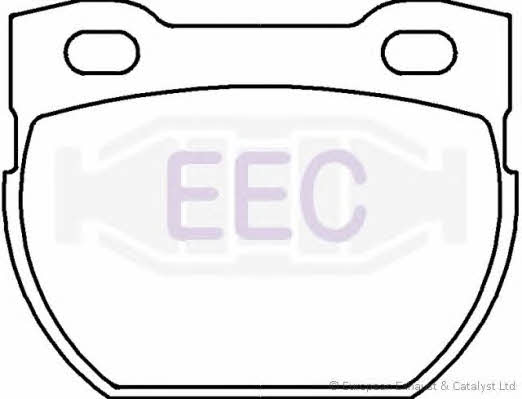 EEC BRP0907 Brake Pad Set, disc brake BRP0907