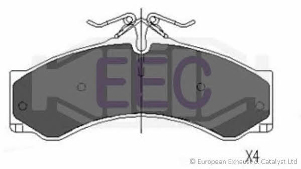 EEC BRP0928 Brake Pad Set, disc brake BRP0928