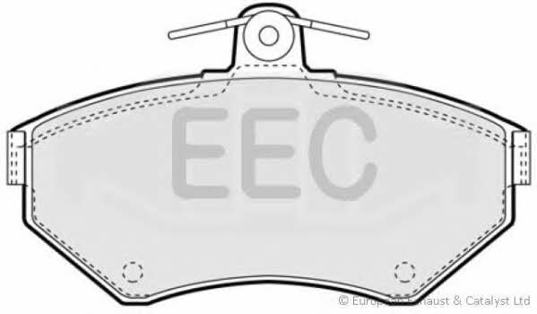 EEC BRP0973 Brake Pad Set, disc brake BRP0973