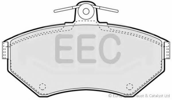 EEC BRP0973 Brake Pad Set, disc brake BRP0973