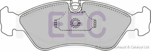 EEC BRP1031 Brake Pad Set, disc brake BRP1031