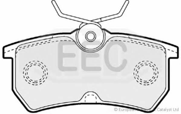 EEC BRP1039 Brake Pad Set, disc brake BRP1039