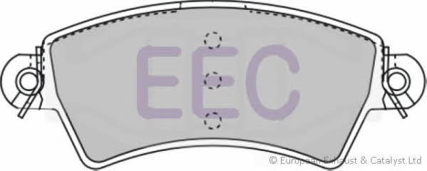 EEC BRP1107 Brake Pad Set, disc brake BRP1107