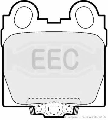 EEC BRP1126 Brake Pad Set, disc brake BRP1126