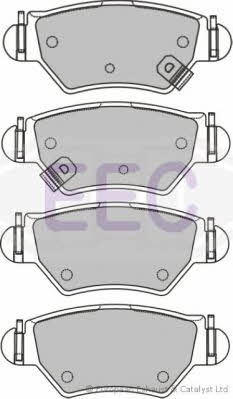 EEC BRP1133 Brake Pad Set, disc brake BRP1133