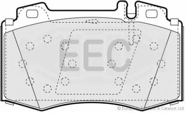 EEC BRP1153 Brake Pad Set, disc brake BRP1153