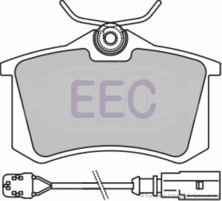EEC BRP1157 Brake Pad Set, disc brake BRP1157