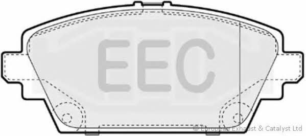 EEC BRP1170 Brake Pad Set, disc brake BRP1170